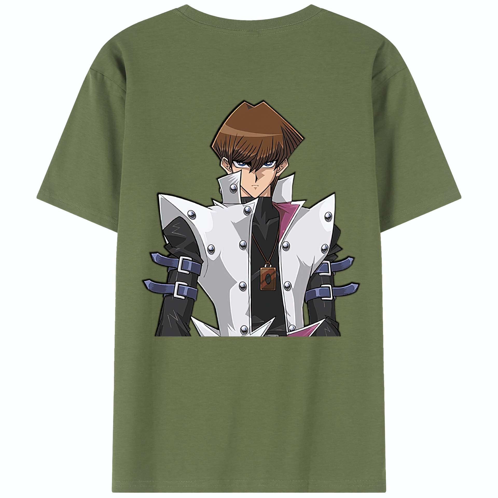 （画像用） 遊☆戯☆王 Yu-Gi-Oh! 綿100％半袖Tシャツ（背面プリント）